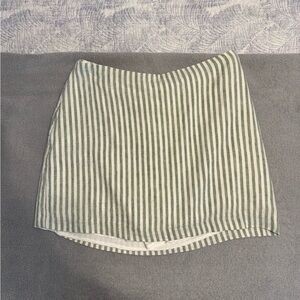 Abercrombie Scarlett linen blend mini skort